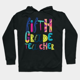 Cute 5th Grade Teacher Gift Idea Back to School Hoodie